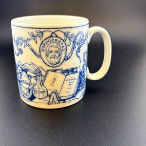 Spode The Blue Room Collection Doctor Mug Made In England 3 1/8"
